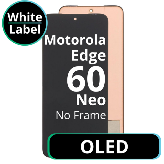LCD OLED No Frame For Motorola Edge 60 Neo White Box