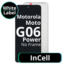 LCD InCell No Frame For Motorola Moto G06 Power White Box