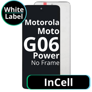 LCD InCell No Frame For Motorola Moto G06 Power White Box