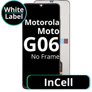 LCD InCell No Frame For Motorola Moto G06 White Box