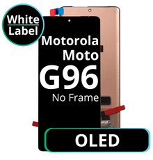 LCD OLED No Frame For Motorola Moto G96 White Box