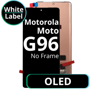 LCD OLED No Frame For Motorola Moto G96 White Box