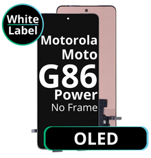 LCD OLED No Frame For Motorola Moto G86 Power White Box