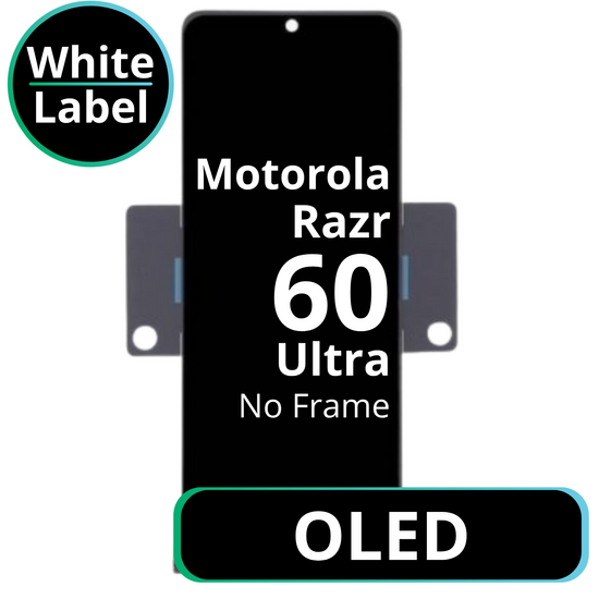 LCD OLED No Frame For Motorola Razr 60 ultra - White Box