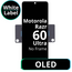 LCD OLED No Frame For Motorola Razr 60 ultra - White Box