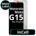 LCD InCell No Frame For Motorola Moto G15 - White Box