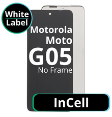 LCD InCell No Frame For Motorola Moto G05 - White Box