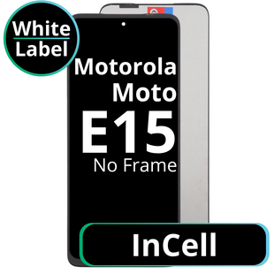 LCD InCell No Frame For Motorola Moto E15 / G05 - White Box