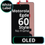 LCD OLED No Frame For Motorola Edge 60 style - White Box