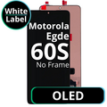 LCD OLED No Frame For Motorola Edge 60S - White Box