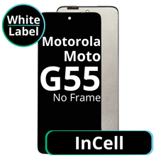 LCD InCell No Frame For Motorola Moto G55- White Box