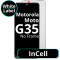 LCD InCell No Frame For Motorola Moto G35 - White Box