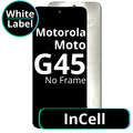 LCD InCell No Frame For Motorola Moto G45 - White Box