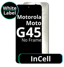 LCD InCell No Frame For Motorola Moto G45 - White Box