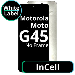 LCD InCell No Frame For Motorola Moto G45 - White Box