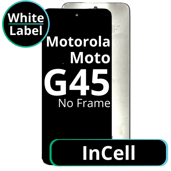 LCD InCell No Frame For Motorola Moto G45 - White Box