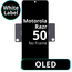 LCD OLED No Frame For Motorola Razr 50  - White Box