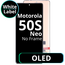 LCD OLED No Frame For Motorola S50 Neo - White Box