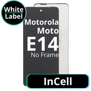 LCD InCell No Frame For Motorola Moto E14 - White Box