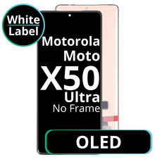 LCD OLED No Frame For Motorola Moto X50 Ultra - White Box