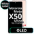 LCD OLED No Frame For Motorola Moto X50 Ultra - White Box