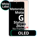 LCD OLED No Frame For Motorola Moto G Stylus 5G 2024 - White Box