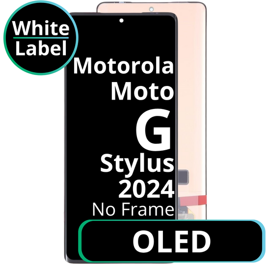 LCD OLED No Frame For Motorola Moto G Stylus 5G 2024 - White Box