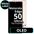 LCD OLED No Frame For Motorola Edge 50 Ultra - White Box