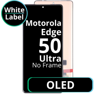 LCD OLED No Frame For Motorola Edge 50 Ultra - White Box