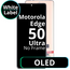 LCD OLED No Frame For Motorola Edge 50 Ultra - White Box