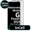 LCD InCell No Frame For Motorola Moto G Power 2024 - White Box