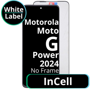 LCD InCell No Frame For Motorola Moto G Power 2024 - White Box