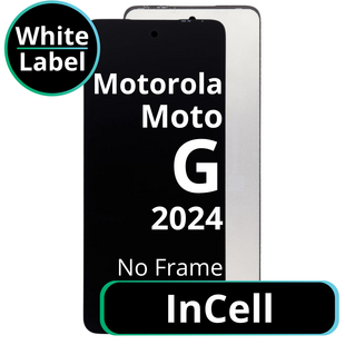 LCD InCell No Frame For Motorola Moto G 2024 - White Box