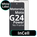 LCD InCell No Frame For Motorola Moto G24 Power - White Box