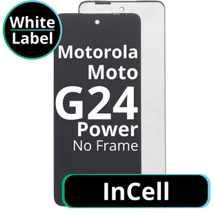 LCD InCell No Frame For Motorola Moto G24 Power - White Box