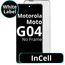 LCD InCell No Frame For Motorola Moto G04 - White Box
