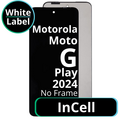 LCD InCell No Frame For Motorola Moto G Play 2024 - White Box