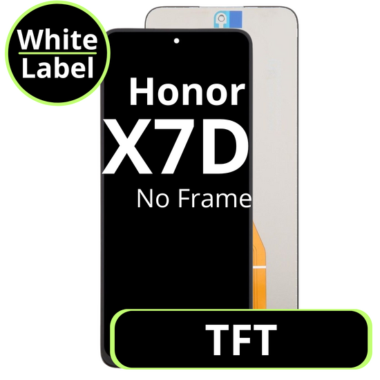 LCD TFT No Frame For Honor X7D - White Box