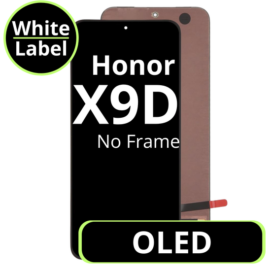 LCD OLED No Frame For Honor X9D - White Box