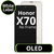 LCD OLED No Frame For Honor X70  - White Box