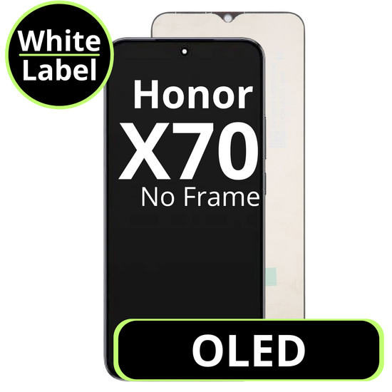 LCD OLED No Frame For Honor X70  - White Box