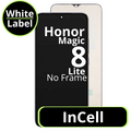LCD InCell No Frame For Honor Magic 8 Lite  - White Box