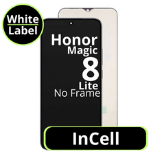 LCD InCell No Frame For Honor Magic 8 Lite  - White Box