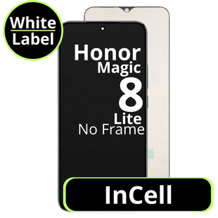 LCD InCell No Frame For Honor Magic 8 Lite  - White Box