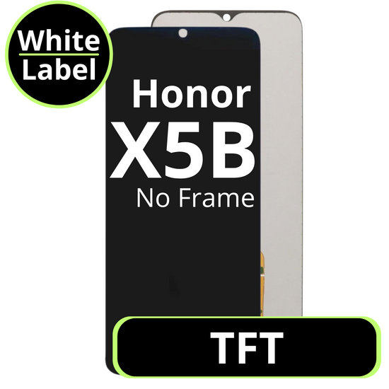 LCD TFT No Frame For Honor X5B - White Box