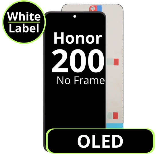 LCD OLED No Frame For Honor 200 - White Box