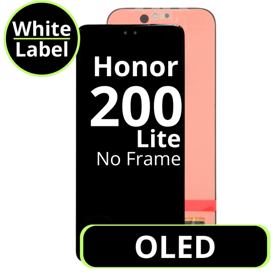 LCD OLED No Frame For Honor 200 Lite - White Box