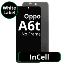 LCD InCell No Frame For Oppo A6t - White Box