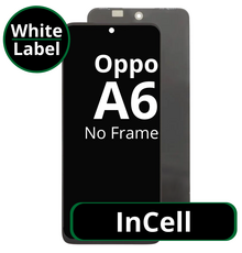 LCD InCell No Frame For Oppo A6 - White Box