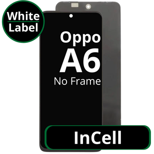LCD InCell No Frame For Oppo A6 - White Box